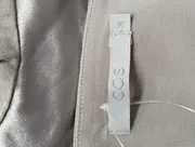 Vorschaubild 3 von Damen Blusenkleid Gr. 36/S Beige Minimalistisch Elegant Tunikakleid