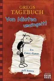 Vorschaubild 1 von Gregs Tagebuch Band 1 Von Idioten umzingelt Jeff Kinney Comic-Roman