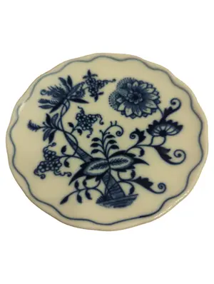 ORIGINAL BOHEMIA ZWIEBELMUSTER Unterteller