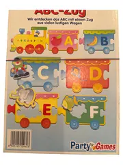 Vorschaubild 1 von Party Games Der ABC-Zug Lernspiel Alphabet Puzzle Kinder ab 4 Jahre