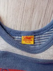Vorschaubild 3 von Langarmshirt Baby Junge Gr. 74 gestreift Mehrfarbig Teddybär Baumwolle