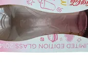 Vorschaubild 2 von McDonald's Limited Edition Latte Macchiato Glas Rosa 2014