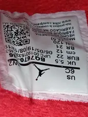 Vorschaubild 3 von Jordan Kinder Sneaker low Gr. 22 Mehrfarbig Sportlich Freizeitschuh