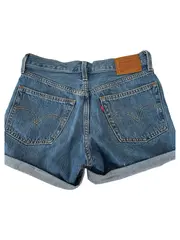 Vorschaubild 2 von Damen Jeans Shorts W24 Blau Casual Denim Kurze Hose