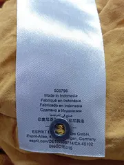 Vorschaubild 5 von Damen Blusenkleid Gr. 36/S Gelb Blumenmuster Viskose Casual