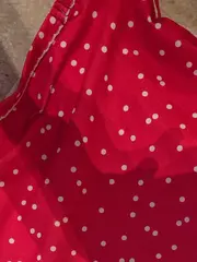 Vorschaubild 4 von Badeanzug Kinder Mädchen Pink Punkte Gr. 98 Ärmellos Rüschen Sportlich