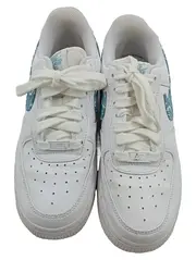 Vorschaubild 2 von Air Force 1 Sneaker Low Damen Weiß Gr. 37.5 Leder Paisley