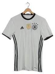 Vorschaubild 1 von Deutschland DFB Trikot Herren S Weiß EM 2016 FIFA Weltmeister Badge