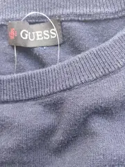 Vorschaubild 4 von Herren Pullover M Blau Grau Baumwolle Casual Streetwear Logo