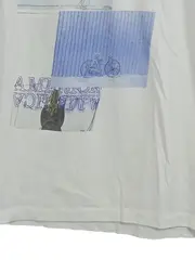 Vorschaubild 9 von Damen Langarmshirt Gr. 36/S Weiß Casual mit Print