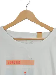 Vorschaubild 5 von Damen Langarmshirt Gr. 36/S Weiß Casual mit Print