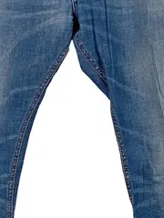 Vorschaubild 6 von Herren Jeans Regular Fit W34 L35 Blau Denim Knopfleiste