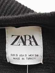 Vorschaubild 3 von Herren Pullover Gr. 46/S Schwarz Casual Baumwolle Rippstrick