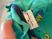 Vorschaubild 3 von Kinder T-Shirt Grafik Schriftzug Türkis Gr. 116 Kurzarm Baumwolle