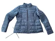 Vorschaubild 1 von Damen Steppjacke XL Grau Casual Gesteppt Reißverschluss