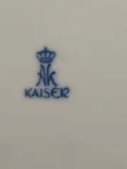 Vorschaubild 3 von KAISER Kuchenteller Fisch Motiv Maritim Porzellan Weiß Ø 25 cm