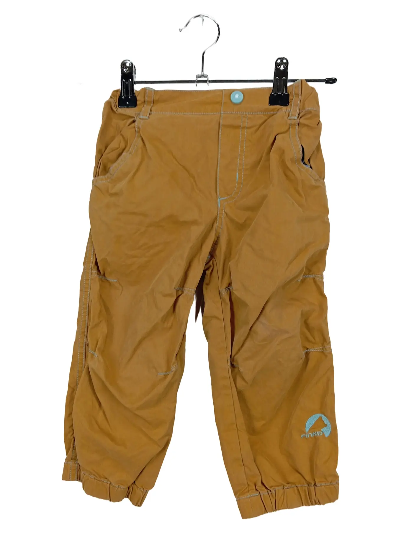 FINKID Kinder Outdoorhose 98 Braun Praktisch Casual