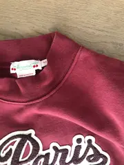 Vorschaubild 3 von Kinder Sweatshirt Paris Rot Gr. 128