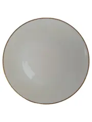 Vorschaubild 1 von Kuchenteller Weiß Porzellan Elegant Goldrand 19.5 cm