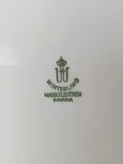 Vorschaubild 2 von Kuchenteller Weiß Porzellan Elegant Goldrand 19.5 cm