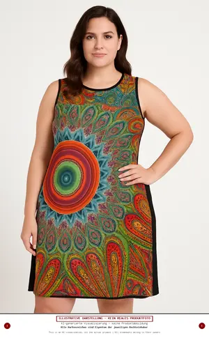 DESIGUAL Sommerkleid