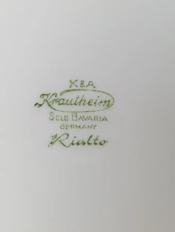 KRAUTHEIM & ADELBERG Servierschüssel Bild 2