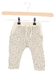 Vorschaubild 1 von Kinder Stoffhose Gr. 50 Beige Punkte Casual Babyhose