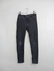 Vorschaubild 2 von Kinder Jeans Slim Fit Gr. 140 Grau Casual Hose