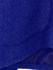 Vorschaubild 6 von Damen Wolljacke Blau Gr. M Doppelreiher Modern Kurzjacke