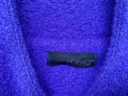 Vorschaubild 7 von Damen Wolljacke Blau Gr. M Doppelreiher Modern Kurzjacke