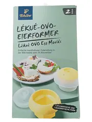 Vorschaubild 1 von Lékué OVO Eierformer 2 Stück Mikrowelle Wasserbad Gelb