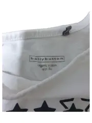 Vorschaubild 3 von Langarmshirt Mädchen Gr. 80 Weiß Sterne Casual
