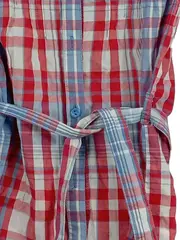Vorschaubild 3 von TCM Kinder Hemdbluse Kariert Langarm Baumwolle Freizeit Gr. 128