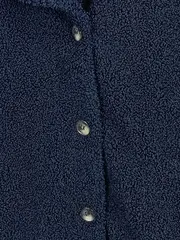 Vorschaubild 3 von Kinder Parka Gr. 164 Blau Strukturmuster Casual Modern