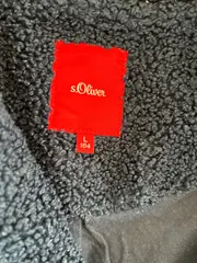 Vorschaubild 7 von Kinder Parka Gr. 164 Blau Strukturmuster Casual Modern