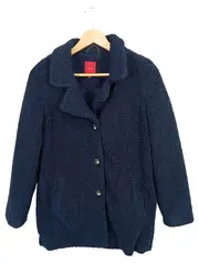Vorschaubild 1 von Kinder Parka Gr. 164 Blau Strukturmuster Casual Modern