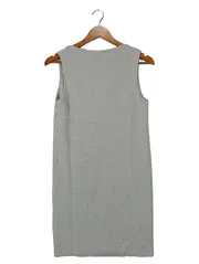 Vorschaubild 2 von Damen Freizeitkleid Midikleid Grau Gr. 34/XS Viskose Elegant