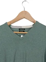 Vorschaubild 2 von Herren Pullover V-Ausschnitt Gr. M mit Ellbogen-Patches