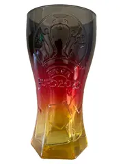 Vorschaubild 1 von UEFA Euro 2020 Glas Deutschland 500ml Schwarz Rot Gold Sammelglas