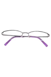 Vorschaubild 1 von Brillengestell Damen Lila Elegant Klassisch Metall Kunststoff