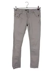 Vorschaubild 1 von Damen Jeans Skinny Fit Grau Gr. S (W28/36) Casual Stretch Hose