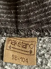 Vorschaubild 6 von Kinder Kapuzen Sweatjacke Grau Meliert Gr. 98/104