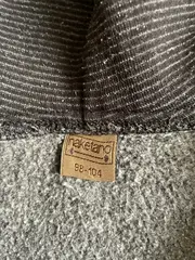 Vorschaubild 5 von Kinder Kapuzen Sweatjacke Grau Meliert Gr. 98/104