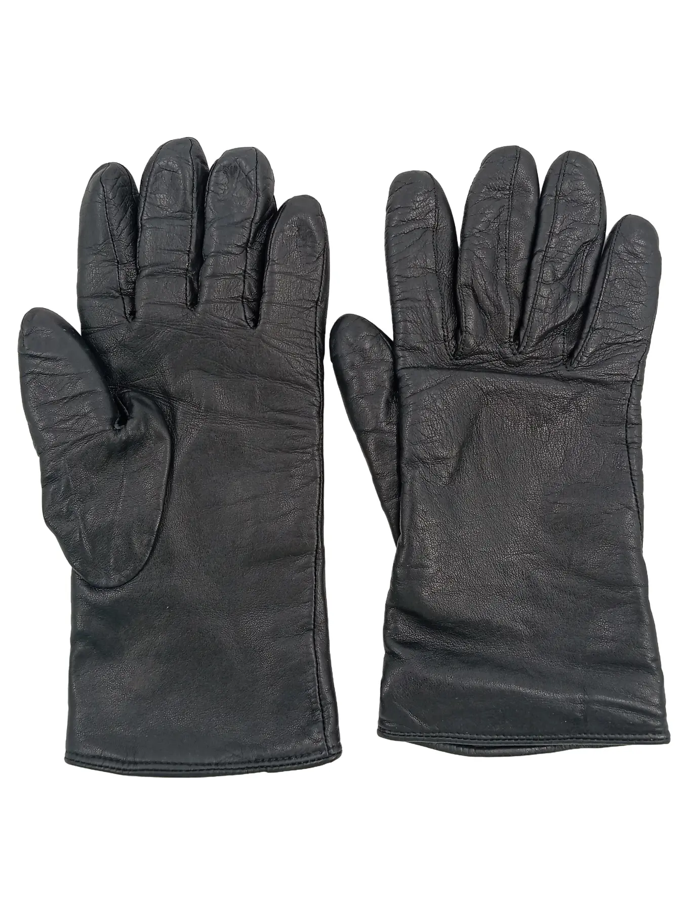 ROECKL Damen Lederhandschuhe Schwarz Gr. 6.5 Elegant Abendhandschuhe