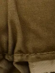 Vorschaubild 4 von Damen Faltenrock Gr. 36 S Beige Casual Baumwolle Rock