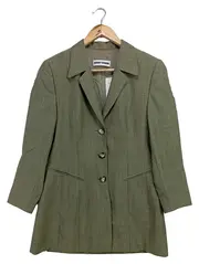 Vorschaubild 1 von Damen Blazer Gr. 36/S Grün Klassisch Business Elegant