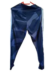 Vorschaubild 2 von AEROREADY Leggings Sporthose Damen Blau Größe 38/40
