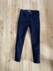 Vorschaubild 6 von Damen Jeans Skinny Fit W27 L28 Blau Casual 711 Skinny