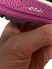 Vorschaubild 6 von BioRide Damen Ballerinas Sportschuhe Gr. 38 Grau Pink Slip-On