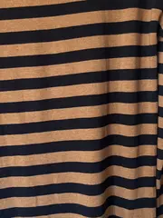 Vorschaubild 4 von Damen Pullover Langarm V-Ausschnitt Gestreift Größe M